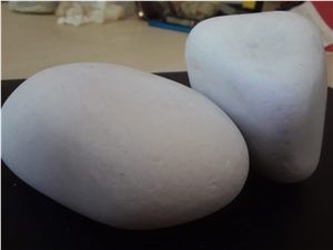 White Marble Tumled Pebbles, Flouray Dolomite Pebbles