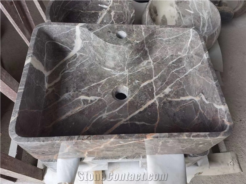 Carso Grey Marble Sink