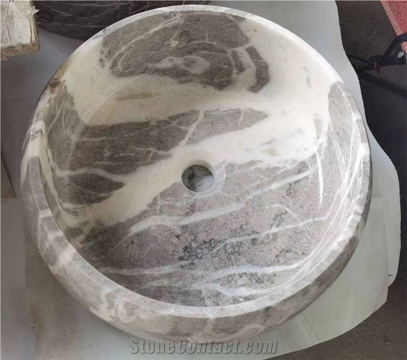 Carso Grey Marble Sink