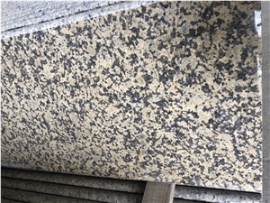 China Chrysanthemum Yellow Granite Small Slabs