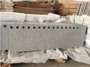Grey Black Granite Steps Stairs