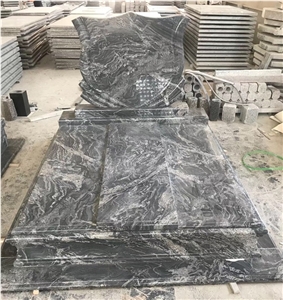 Nero Fantasy Royal Ballet Grey Tombstone Headstone