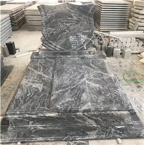 Royal Ballet Black Granite Tombstone Headstone