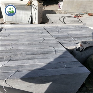 China Blue Limestone Steps,Stair Riser