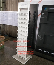 Metal Floor Quartz Stone Display Stand,Marketing Stand