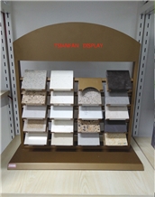 Stone Sample Display, Countertop Sample Stand Rack