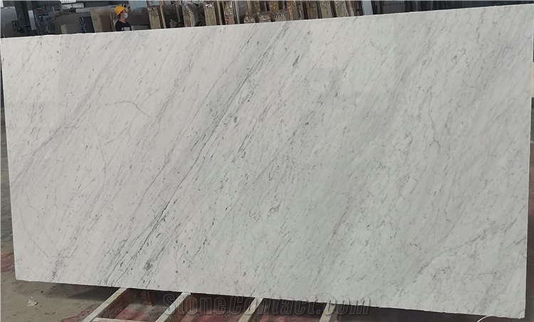 Carrara Marble Aluminum Sandwich Honeycomb Backed Panels