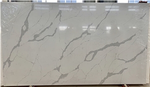 Factory Price Artificial Stone Calacatta Quartz Slabs