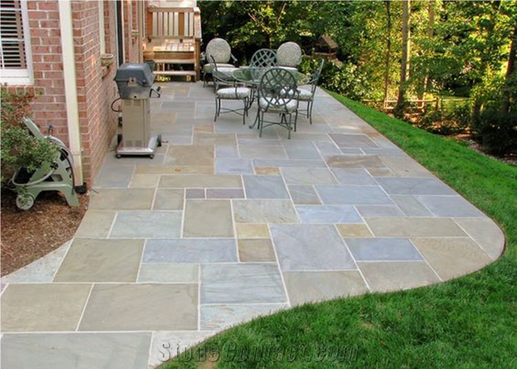 Irregular Natural Slate Pavers Tile Flagstone