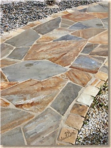 Irregular Natural Slate Pavers Tile Flagstone