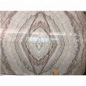 Luxury Pink Rainbow Onyx Slabs