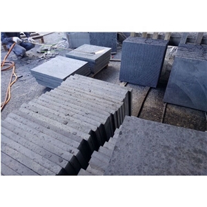 Natural Black Basalt Granite Paving Step Stone