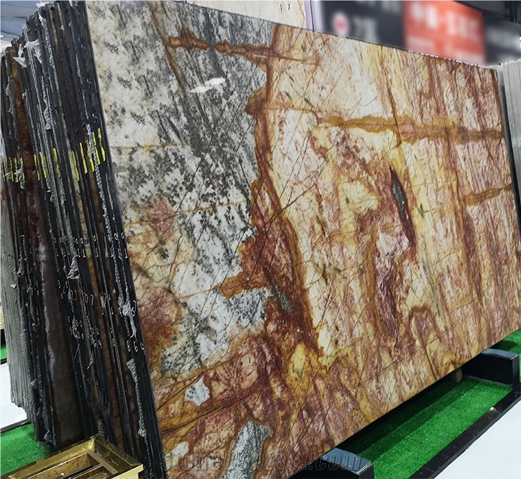 Natural Granite Stone Quartzite Slabs for Wall