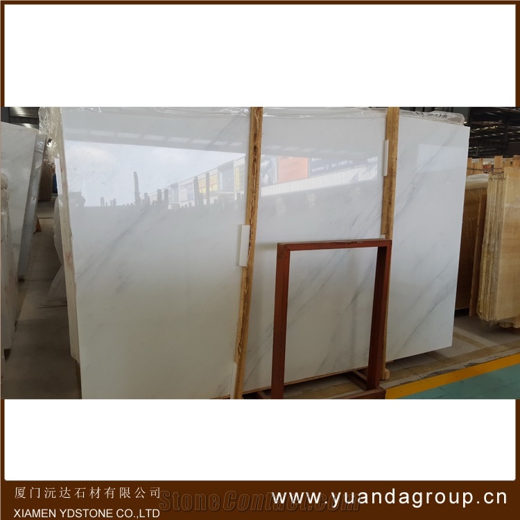 Pure White Marble Wall Tiles Slabs for Bathroom