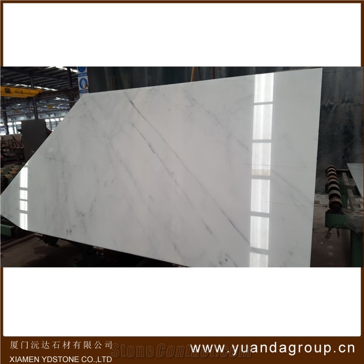 Pure White Marble Wall Tiles Slabs for Bathroom