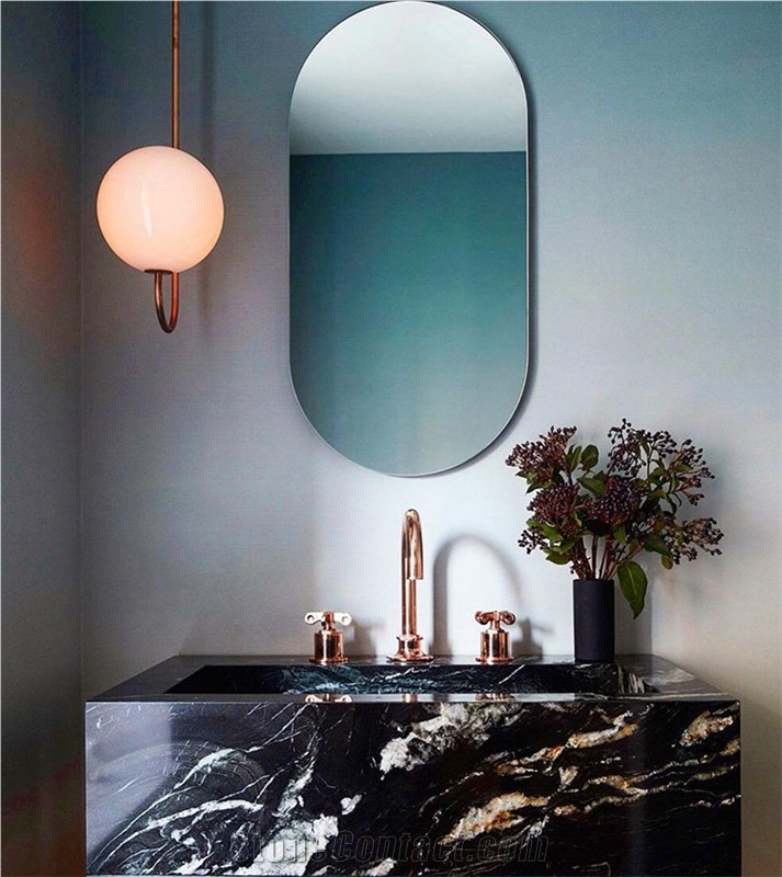 Black Cosmic Granite Slabs, 180*130 Cm