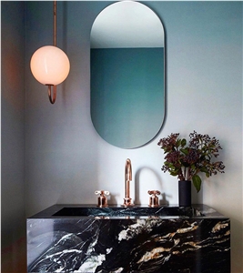 Black Cosmic Granite Slabs, 180*130 Cm