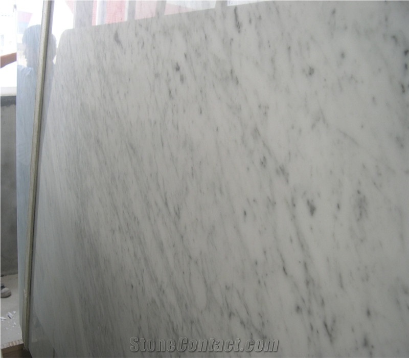 White Carrara Marble Slab