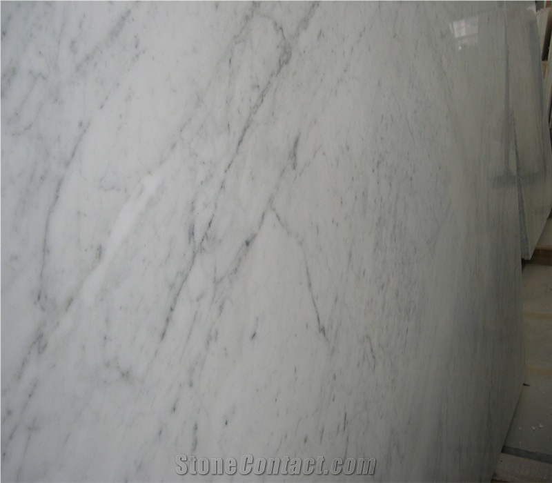 White Carrara Marble Slab