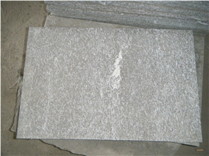 China Jet Mist Snow Grey Granite Flamed Tile