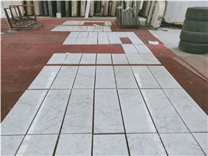 Italy Bianco Carrara Polished Marble Slabs Wall Floor Tiles
