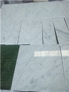 Italy Bianco Carrara Polished Marble Slabs Wall Floor Tiles