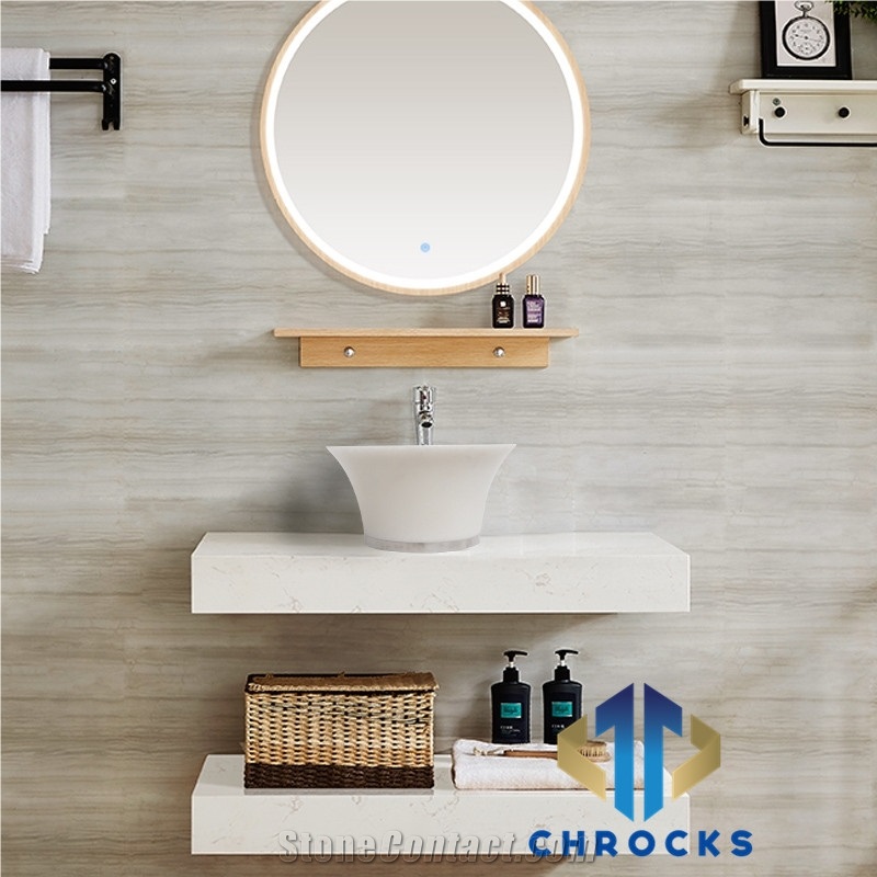 Guangxi White Marble Sink, White Marble Washbasin