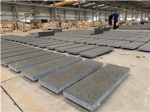 Angola Black Granite Flamed Water Paving Stone