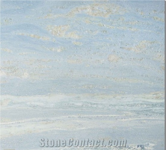 Brazil Blue Polished Marble Tiles