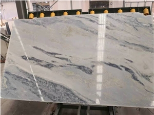Brazil Blue Polished Marble Tiles
