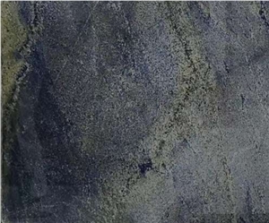 Brazil Blue Polished Quartzite Slabs Wall Cladding