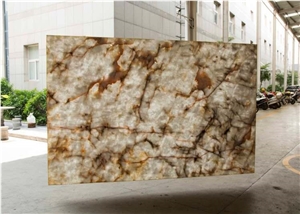 Brazil Glacier White Quartzite Tiles-Polished
