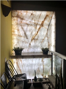 Brazil Glacier White Quartzite Tiles-Polished