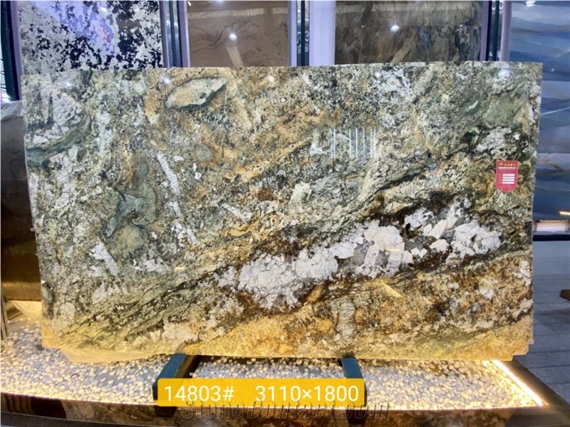 Brazil Luxury Shangri La Quartzite Polished Slabs