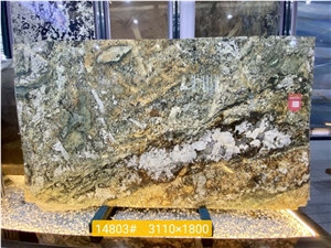 Brazil Luxury Shangri La Quartzite Polished Slabs