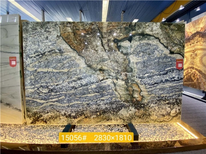 Brazil Luxury Shangri La Quartzite Polished Slabs