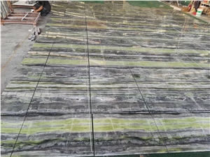 China Bamboo Wooden Vein Marble Floor Tiles