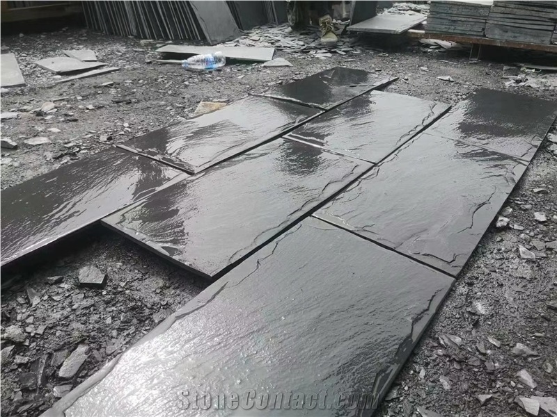 China Black Slate Tiles