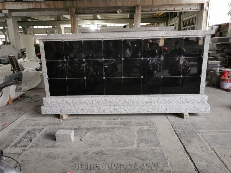 China G603 And G664 Granite Polished  Mausoleum Crypts
