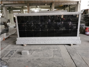 China G603 And G664 Granite Polished  Mausoleum Crypts