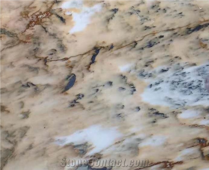 China Landscape Painting Marble Slabs Polished Big