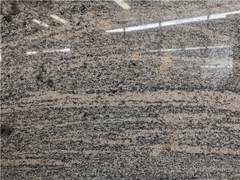 Desert Flow Gold Granite Yellow Polished Slabs