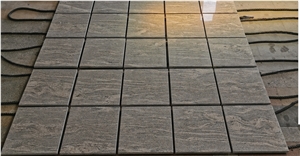 Desert Flow Gold Granite Yellow Polished Slabs