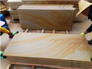 Fantasy Yellow Sandstone Slabs