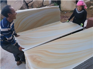Fantasy Yellow Sandstone Slabs