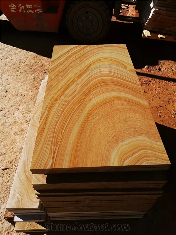 Fantasy Yellow Sandstone Slabs