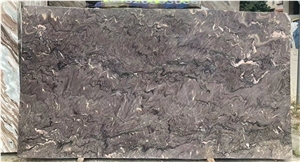 France Purple Landscape Marble Slabs