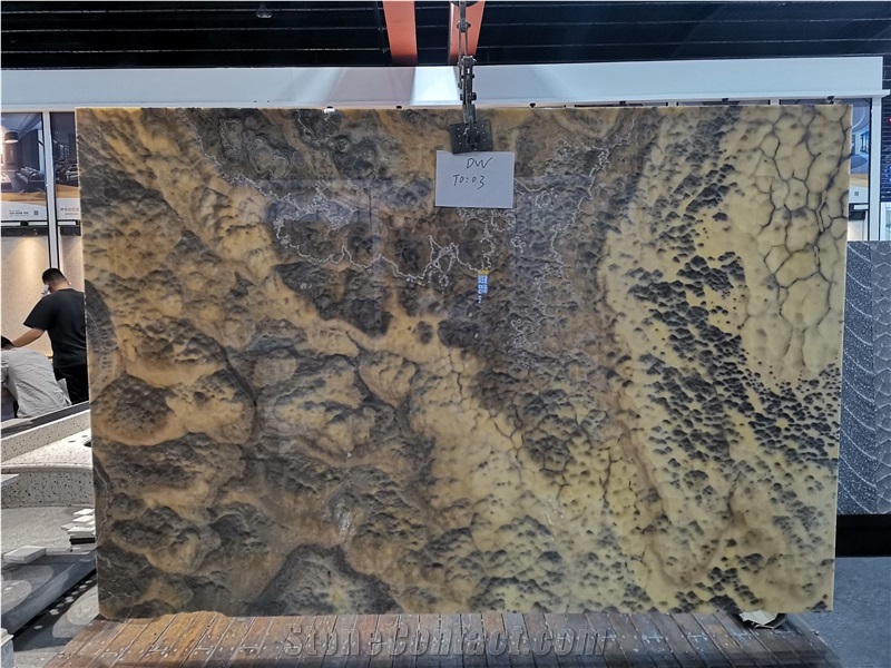 High Quality Iran Onice Alabastro Onyx Slabs -Polished