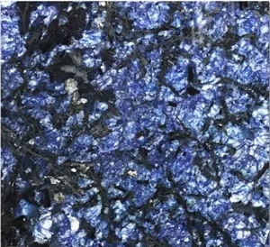 New Sapphire Dark Blue Granite Slabs-Polished