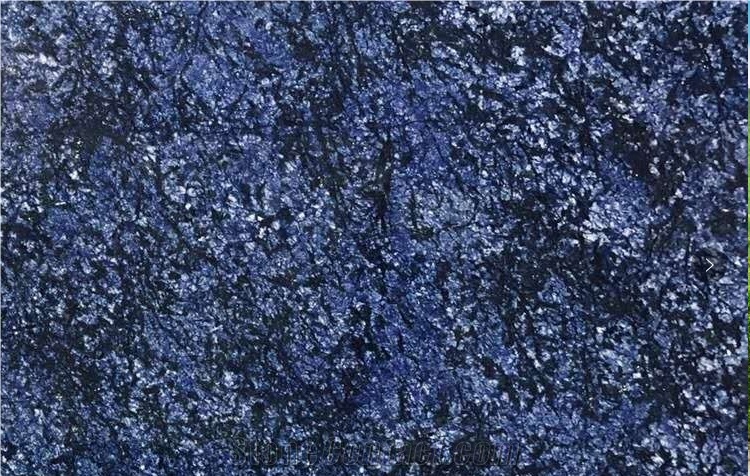 New Sapphire Dark Blue Granite Slabs-Polished